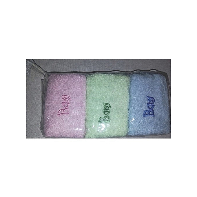 universal cute baby towel sets - 3 in 1