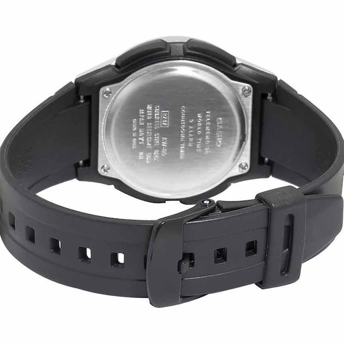 casio aw80-1av men"s forester ana-digi databank black resin