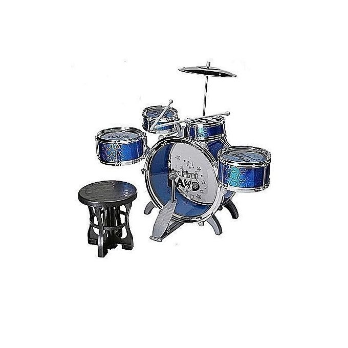 children jazz drum set with seat