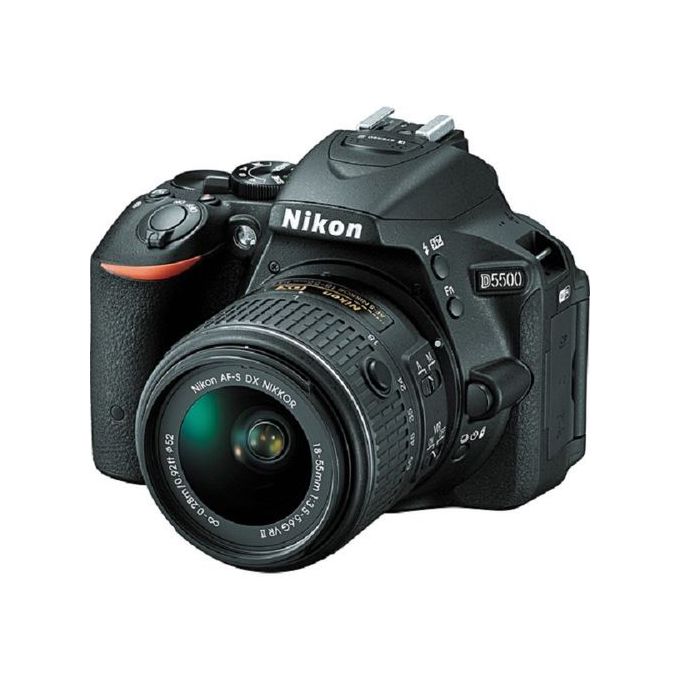 nikon d5500 dslr camera with 18-55mm lens black