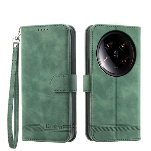 Wallet Case For Xiaomi 14 Ultra, Flip Leather Cover Kickstand Magnetic Shockproof TPU Bumper