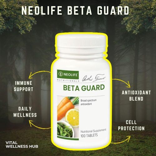 Beta Guard 100 Tablets - Whole Food Antioxidant & Immune Support