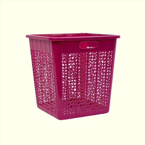 18L Purple Square Waste Basket