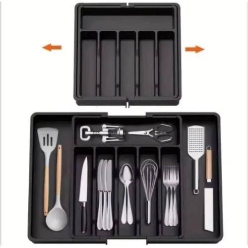Expandable Cutlery Tray Organiser Drawer- Cutlery Holder