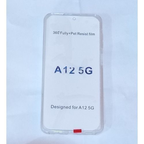 Galaxy A12 360 Degree Front And Back Transparent Case