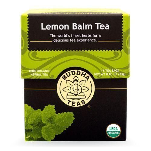 Organic Lemon Balm Tea 18 Tea Bags