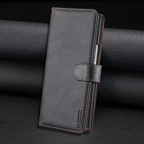 Best Quality Leather Flip Cover Case for Samsung Galaxy Z Fold 5, Fold 6, Fold 7
