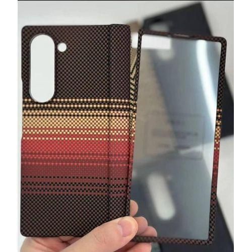 Galaxy Z Fold 6 Leather Hinge Protector Case