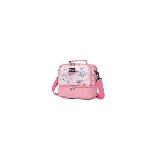 Insulated Double Space Children Lunch Bag