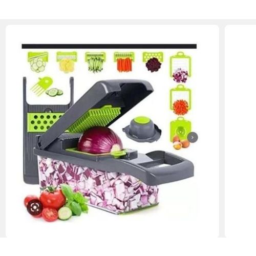 16in1kitchen chopper slicer- veggies cutter with storage container