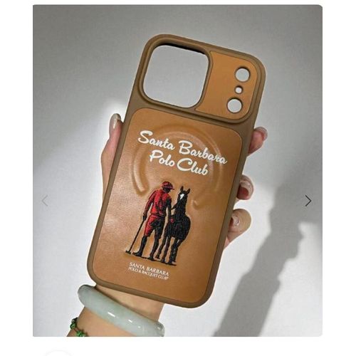 Polo Club Leather Santa Barbara Polo Club Boris Series Back Cover For iPhone 17 Pro Max