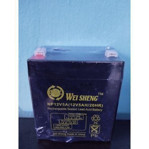 12v 5Ah Sealed Rechargeable fan battery