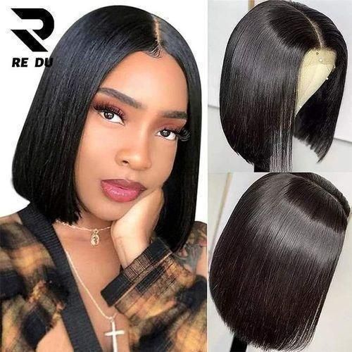 Black Friday Fashan Invisible Loose Wave Hair Bob with Closure 3 Bundle with closure