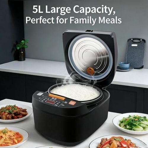Smart Electric Rice Cooker & Multi-Cooker with Digital Touch Panel