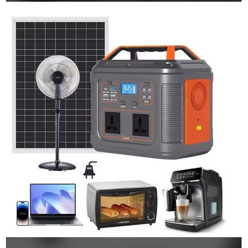Portable 2026 500/550w premium solar generator lifep04 4yrs warranty with free 150w solar panel