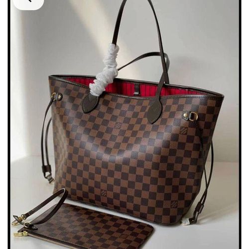 Classy brown capacity tote bag for ladies