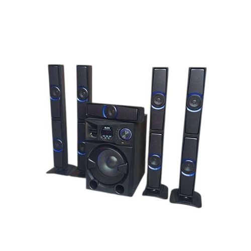 5.1 Heavy Bass Multimedia Home Theatre with 5 Active Tower Sound Amplifier Speakers
