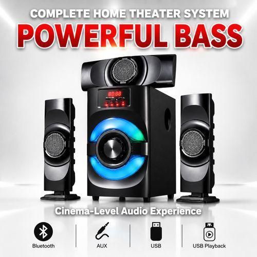 3.1 Super Bass Bluetooth Home Theater System With Remote Control+1 YEAR WARRANTY-AK 3303