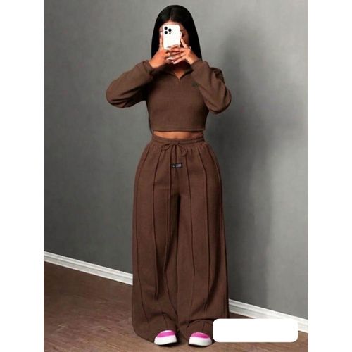 CROP TOP WITH BAGGY-LADIES