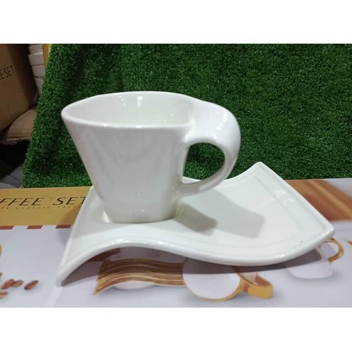 Quality tea cup and saucer __12 pcs ___ 6 cups and 6 saucer