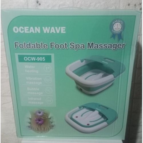 Professional quality Electric foldable foot spa massager with heat working station salon