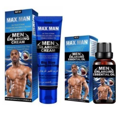 Max Man Men enlargement cream and oil 2in1