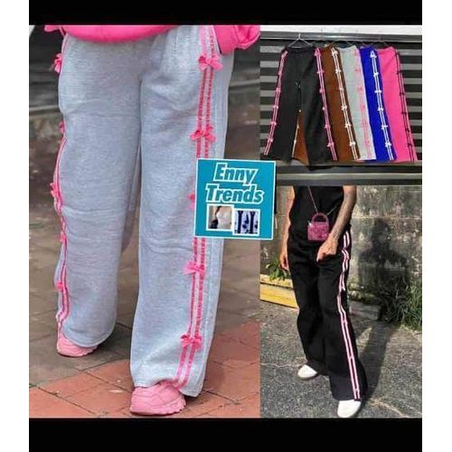 Beautiful Pink line Baggy joggers Multicolour 1pcs