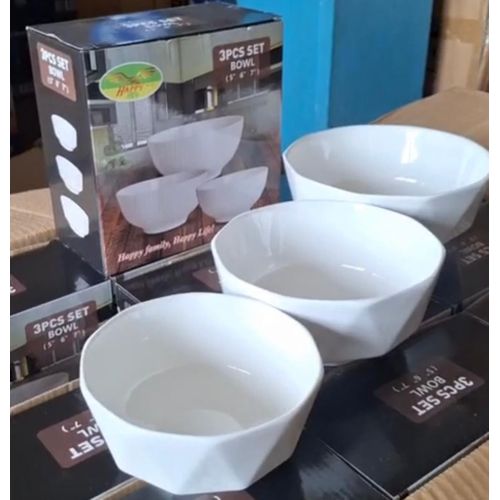 3 Pcs Ceramic Serving