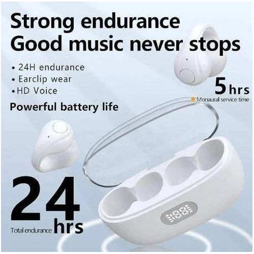 K25 Clip On Retractable Latest Original Premium Pure Bass Wireless Over-Ear Headphones, Pro-Level gaming/sport Transparency Mode, Personalized Premium Headset EàrBuds Wireless Headphone Headset Earphone