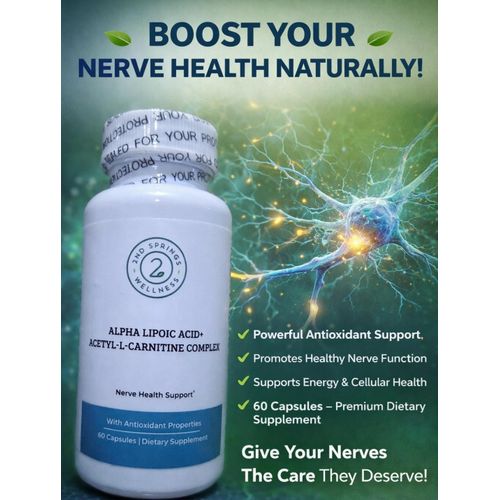 Alpha Lipoic acid Acetyl L-Carnitine 60 Caps