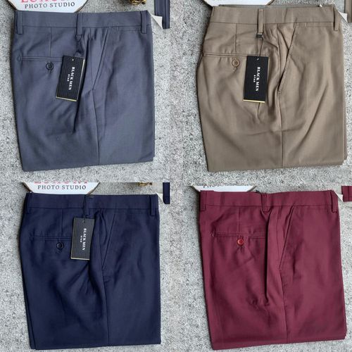 4 in 1 Men's Corporate Quality Smart Office Trousers