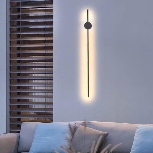 Minimalist Long Line LED Wall Sconce (Nordic Linear Wall Light)