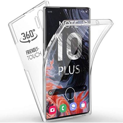 Galaxy Note10 Plus 360 Front And Back Transparent Case