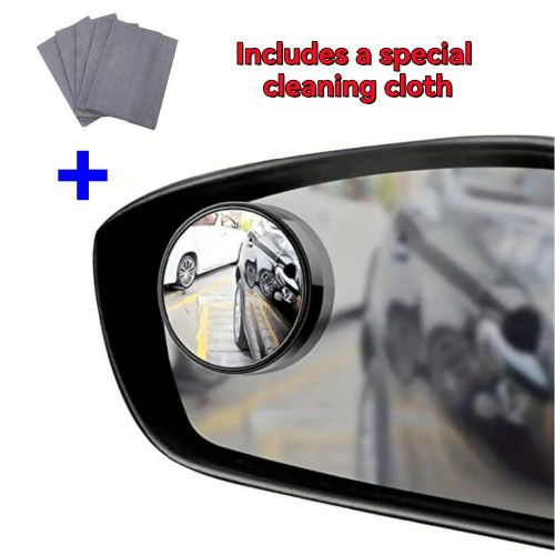 2 Pcs Rearview Mirror Auxiliary Mirror Blind Spot Mirror