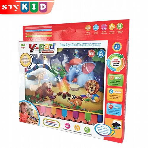 Forest Animal Camping Early Learning Machine Kids Touch Screen Point Reader Toy - 3+ Yrs, Batteries Not Included