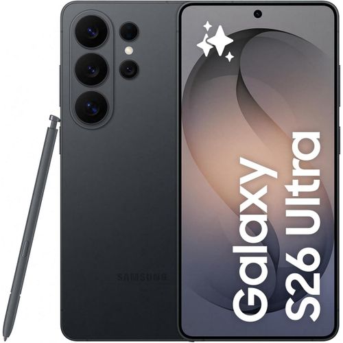 Galaxy S26 Ultra Dual SIM - 16GB RAM, 1TB- 5G - Black