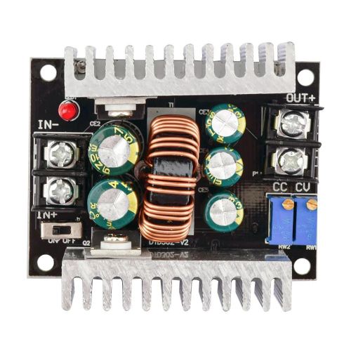 DC 300watts 20A Constant Current Adjustable Step Down Buck Converter DC 6V- 40V Short Circuit Protection