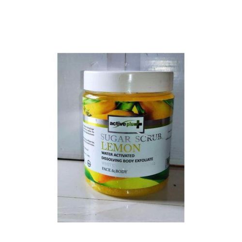 Active plus lemon sugar scrub