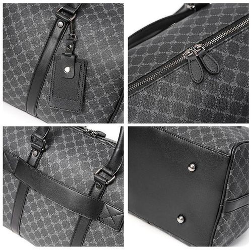 Sports Bag, Premium Travel Bag Luxury Large Capacity Travel Duffel Bag for Men & Women - Waterproof Weekender Carry-On Luggage Handbag with Shoulder Strap, Overnight Gym Bag, Business Travel Tote, Cabin Bag