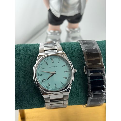 Universe Point Classy Chain Watch Siver