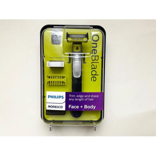 Norelco OneBlade Face/Body hybrid electric trimmer and shaver/QP2630/70