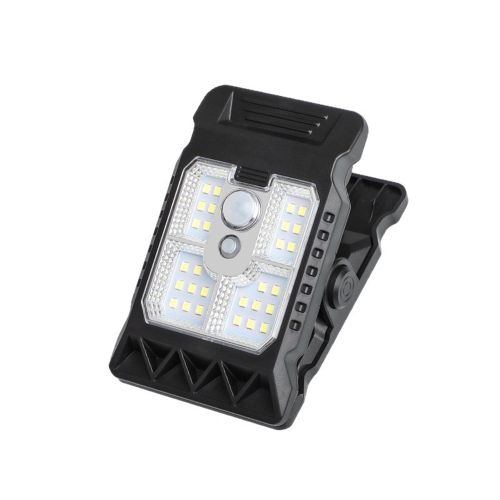 Solar Clip-On Motion Sensor Light – No Drill, High Brightness, Auto-On at Dusk, Weatherproof