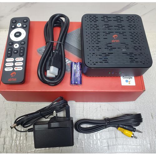 Airtél Android Smart Tv Box Plus Unlimited Browsing For A Month