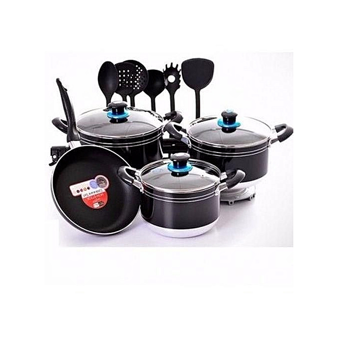 Ultimate Cooking Pots And Fry Pan With Spoon