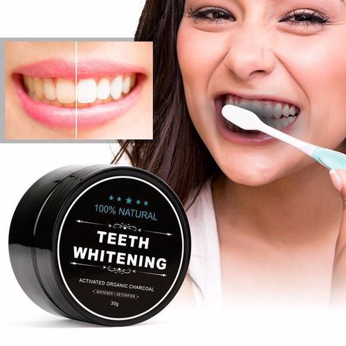 Teeth Brightening Activated Charcoal Tooth Powder Bamboo Charcoal Tooth Cleaning Powder Coconut Shell Bright Tooth Protection
