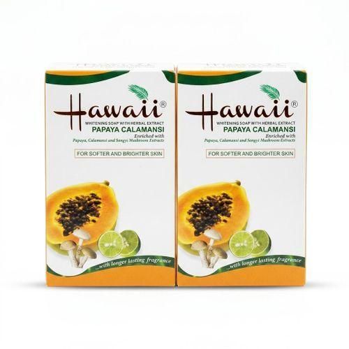Papaya Extract For Softer And Brighter Skin Soap-4 Piece. NAFDAC NO:A2-0365