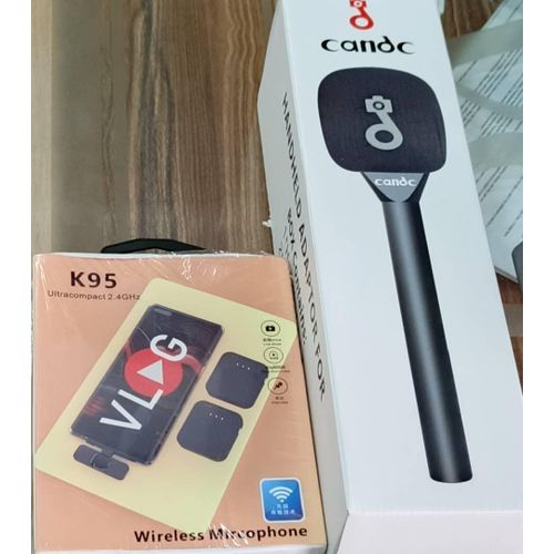 K95 Vlog Wireless Phone Mic/Handle