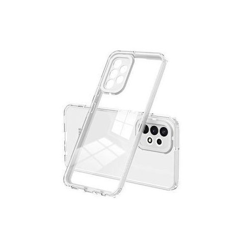 Galaxy A73 Solid Crystal Clear Transparent Back Case