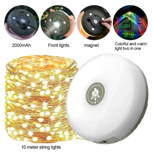 Fairy String Lights 20m/393.7inch-RGB Iridescent