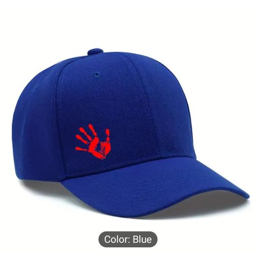 Just Fine Face Cap: Royal Blue